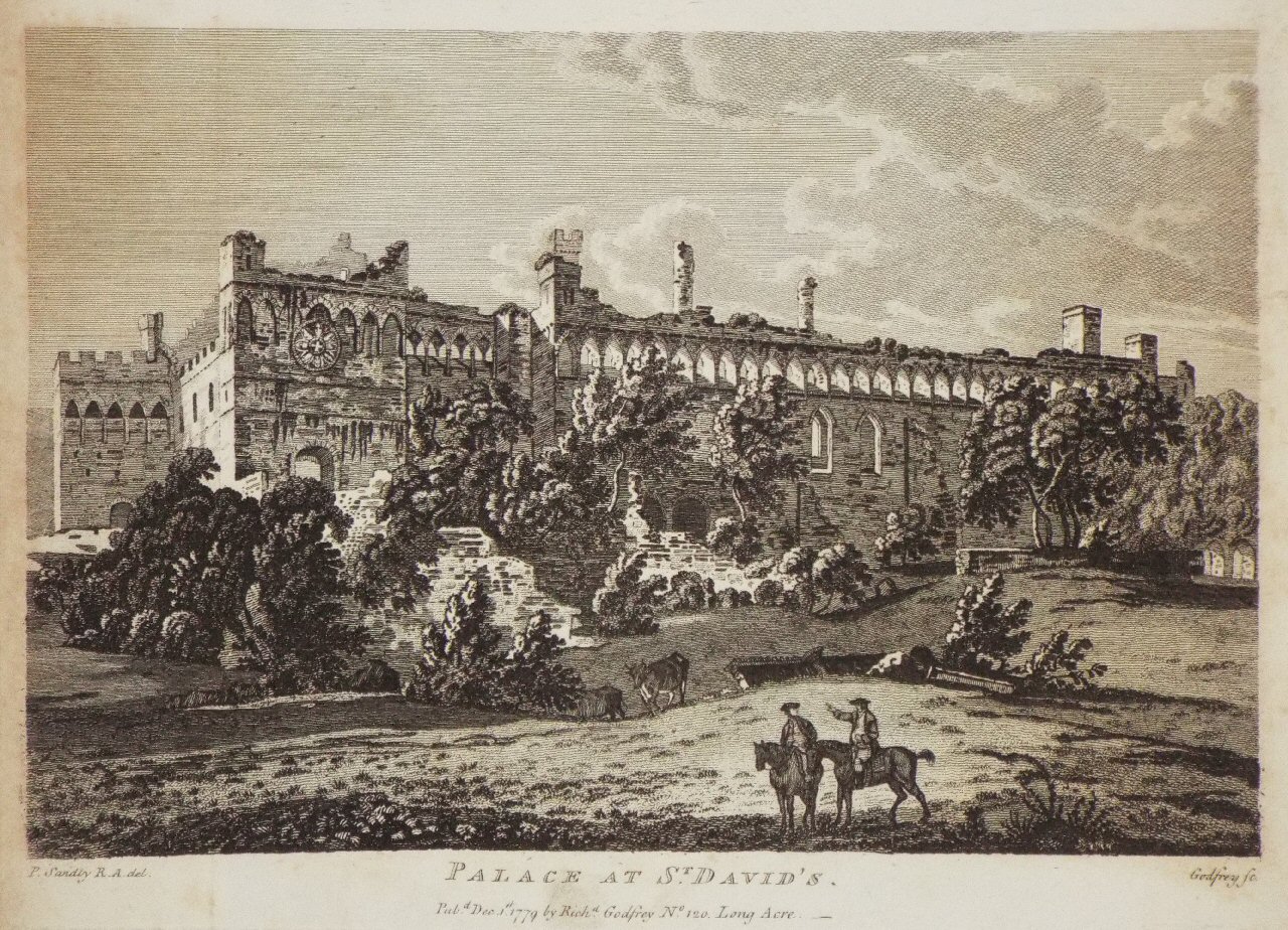 Print - Palace at St. David's. - 